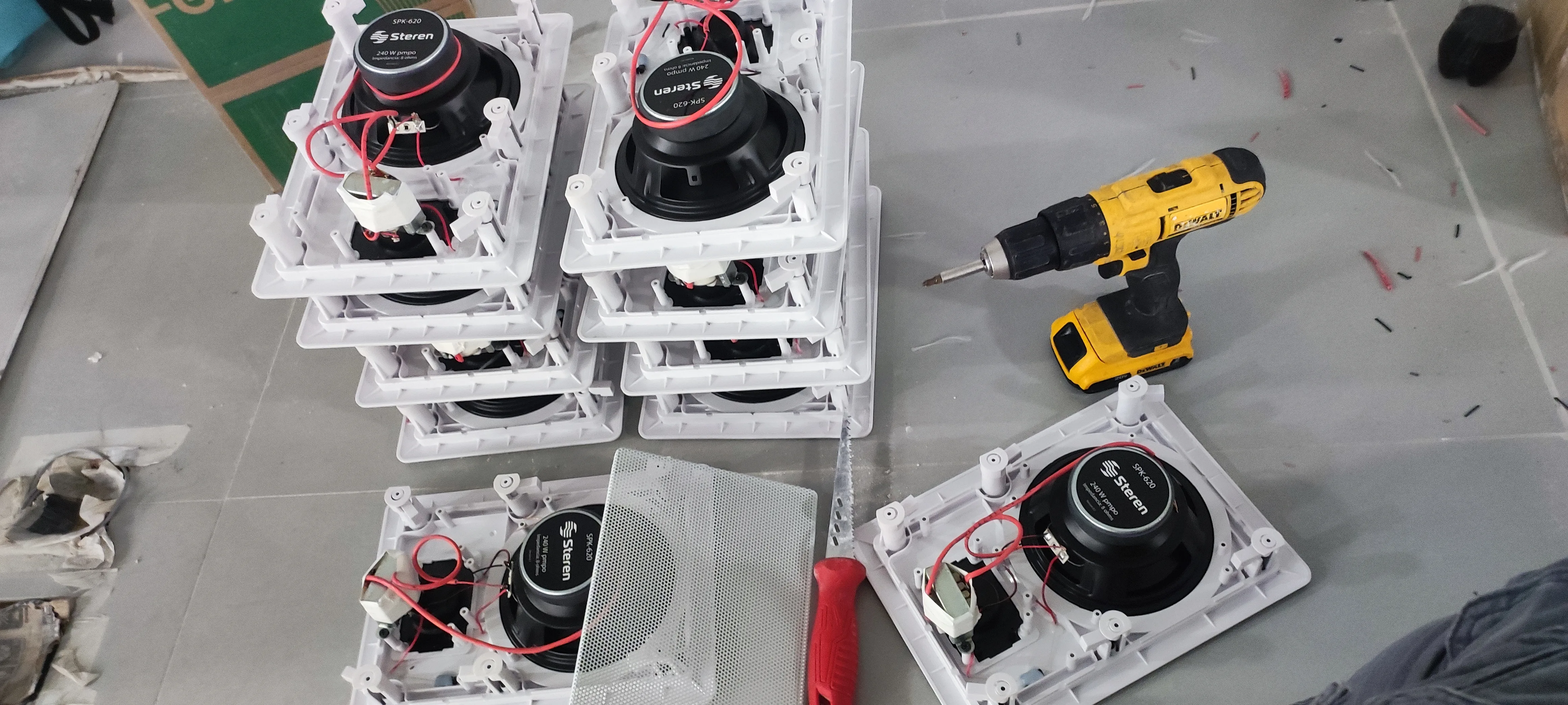 Instalación de Sonido Ambiental realizada por OLEACONTROLS